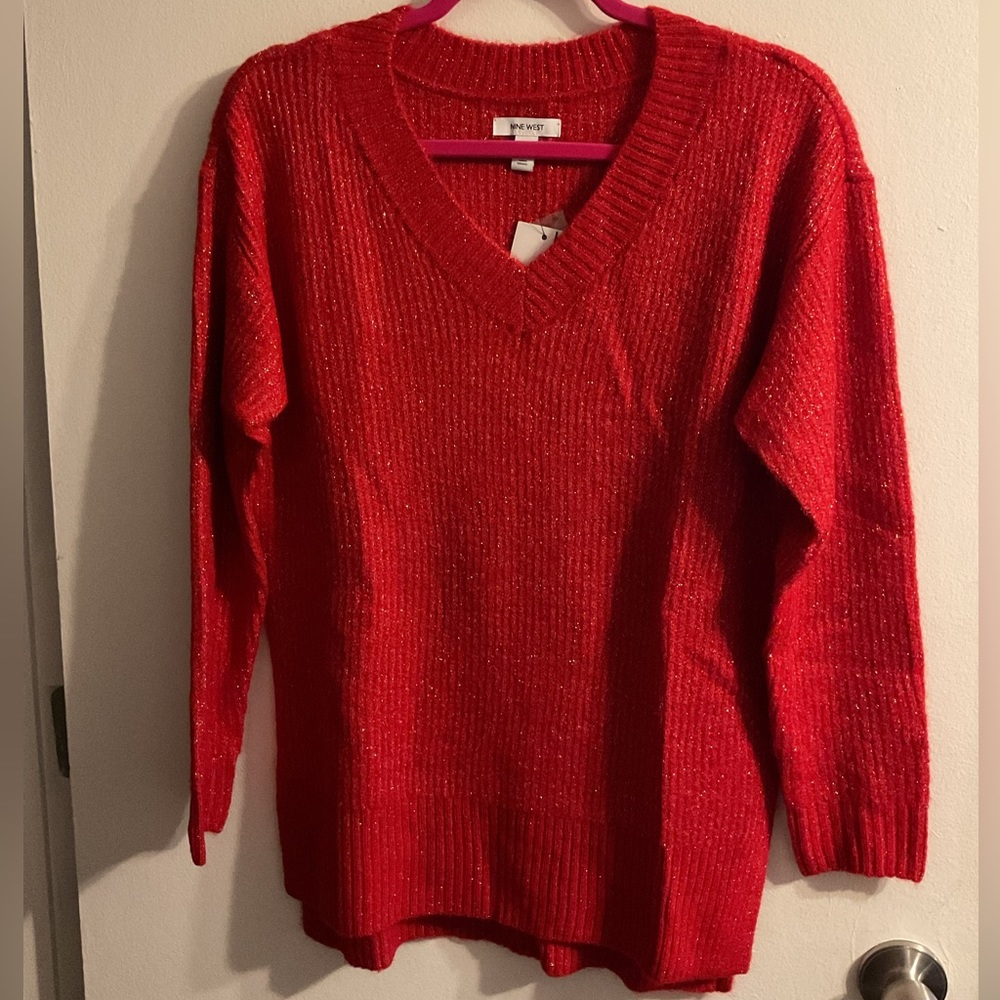 Nine West Women’s Sweater Size Small, Lots of Sparkle NWT’s